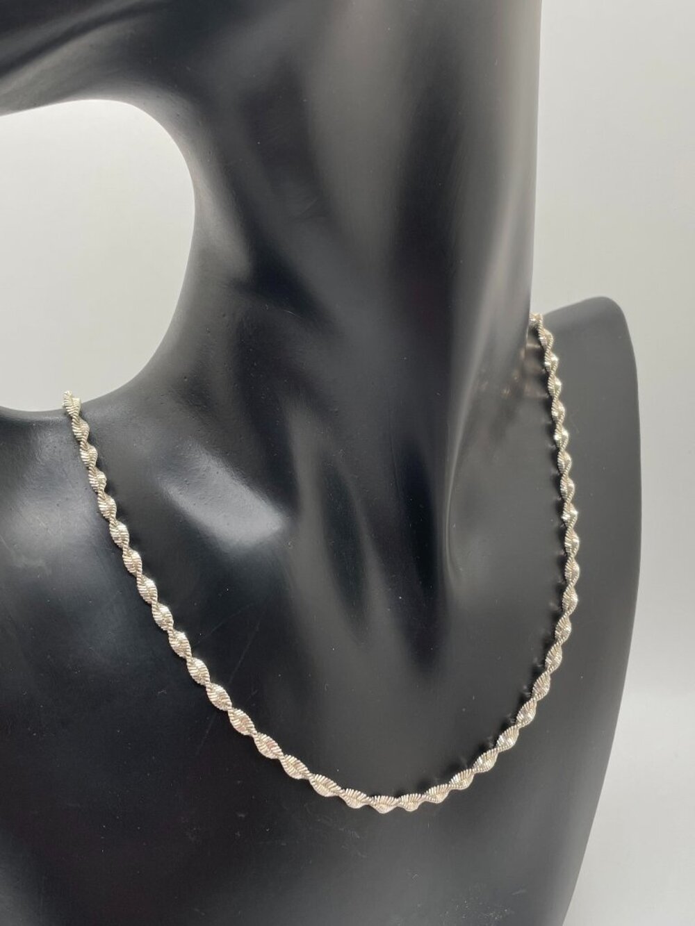 Sterling Spiral Necklace